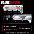 Aluminum Valve Cover Set For 2001 2002 2003 2004 2005 Ford Explorer Sport Ranger Mercury Mountaineer 4 0l 1l2z6582ca 4l5z6582ja