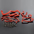 G-plus Silicone Radiator Coolant Hose Compatible With 1999-2006 Vw Golf Mk4 1 8t Turbo Red