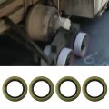 Gxcdizx 4 Pcs Trailer Axle Hub Wheel Grease Seal For 10-36 22333tb 5200-7000 E-z Lube 2 250 X 3 371