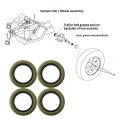 Gxcdizx 4 Pcs Trailer Axle Hub Wheel Grease Seal For 10-36 22333tb 5200-7000 E-z Lube 2 250 X 3 371