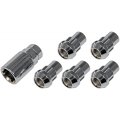 Buick Regal Sportback 2018 2019 2020 Wheel Lock Set Steel Chrome Finish Grade 5 Bolt Bulge Head Style External Design Pattern 