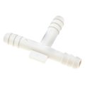 Hard Vacuum Tubing Connector Plastic White T Shape 0 313 In Outer Diameter 5 16 Fitting Alx-pau-mm-47342-cl360a50 