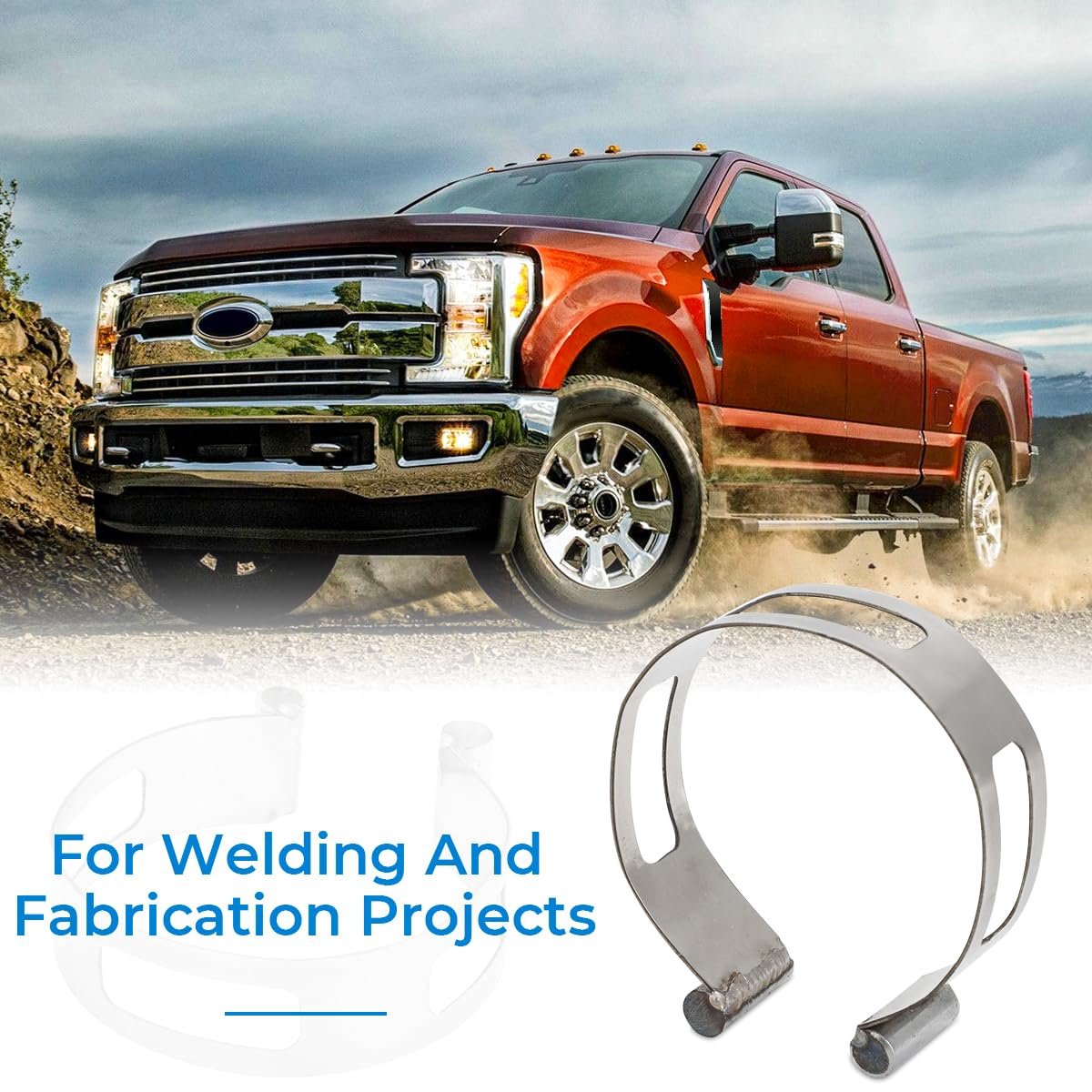 3 In 76 1mm Stainless Exhaust Tacking Band Clamp On For Welding Fabrication Silver Steel Systems