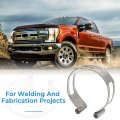 3 In 76 1mm Stainless Exhaust Tacking Band Clamp On For Welding Fabrication Silver Steel Systems