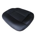 1pcs Black Artificial Leather Seat Cover Front Driver Side Bottom Replacement For E Class E350 E550 2010-2014 