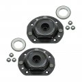Front Upper Shock Strut Mount Kit Plate Bearing Pair Set Of 2 For Cobalt G5 Hhr 