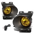 Fog Light Assembly For 2006-2008 Ford F-150 And Lincoln Mark Lt Amber Lens With Chrome Housing Halogen H10 Bulbs Switch Wiring 