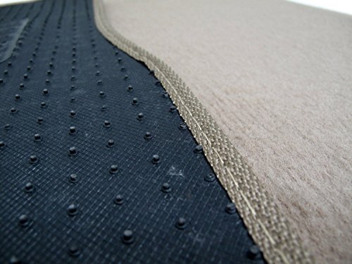 Primetrendz Tm Universal Carpet Floor Mat 4 Pc In Beige