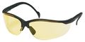 Pyramex Venture Ii Safety Eyewear Amber Lens With Black Frame 