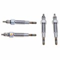Fridayparts 4 Pcs Glow Plug 15221-65516 1522165516 Compatible For Kubota L5 M4500 L235 L245 M4950 L185 L275 New Holland L455