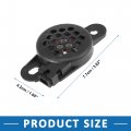 A Absopro Warning Buzzer 8e0919279 Reverse Parking Aid For Volkswagen Golf 2010-2013 Black Plastic Metal