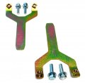 Iron Rock Off Road Xj Rear Bar Pin Flag Nut Hk 223 
