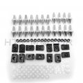 Httmt Mt215-010- Motorcycle Spike Fairing Bolts Kit For 2000-2001 Yzf-r1 Silver
