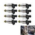 Jrsauto 0280150558 Set 8 42lb Fuel Injectors For 2010-2013 Chevrolet Camaro