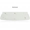 G-plus Hood Scoop Kit Compatible With Toyota Tacoma 2005 2006 2007 2008 2009 2010 2011 Bulge Color Code 040 Super White