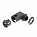 A Corrugated Tube Connector 90 Degree Ad15 8 Conduit Hose Joint Clamps 
