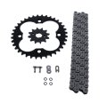 Honda Trx300ex 520 86 O Ring Chain And Sprocket Kit 12 Tooth Front 36 Rear Steel Sprockets Fits 1993 To 2008