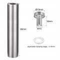 Uxcell 3 4 Dia X 19x100mm Standoff Screws Wall Mount Sign Holders Acrylic Glass Nails 10pcs