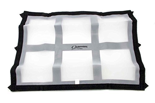 11-2330-12 Radiator Speed Screen With Pvc Frame White Rectangular 19 In X 25