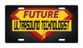 Future Ultrasound Technologist Career Aluminum License Plate Auto Suv Truck Tag Desb47 