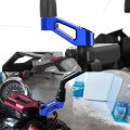 Modeer For Honda Pcx 125 150 160 Any Year Motorcycle Rearview Mirror Risers Extenders Pcx125 Pcx150 Pcx160 Accessories Blue
