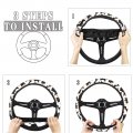 Doginthehole 15 Inch Steering Wheel Cover For Cars Dachshund Print Automotive Covers Car Interior Accessories Men And Women It