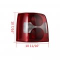 Astra Depot Red Housing Clear Lens Tail Lights Brake Lamp Compatible With 2001-2005 Vw Passat B5 5 Variant Wagon Left Right