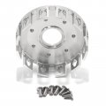 Sfriding Clutch Basket For Honda Trx450r 2004-2009 Cnc Billet Aluminum Silver