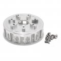 Sfriding Clutch Basket For Honda Trx450r 2004-2009 Cnc Billet Aluminum Silver