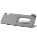 Grey Interior Right Passenger Sun Visor Sunshade For Toyota Venza 09-16 Illuminated Models Part Number Adztly0157rgy 
