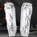 Arm Oversleeves 1 Pair Insulated High Temperature Resistant Aluminum Foil Flame Retardant Welding Protective Covers For Dish