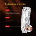 Arm Oversleeves 1 Pair Insulated High Temperature Resistant Aluminum Foil Flame Retardant Welding Protective Covers For Dish