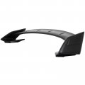Ocpty Rear Trunk Spoiler Wing Plug-in Abs Matte Black Compatible With 2010-2015 For Toyota Prius 2012-2015