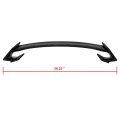 Ocpty Rear Trunk Spoiler Wing Plug-in Abs Matte Black Compatible With 2010-2015 For Toyota Prius 2012-2015