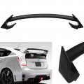 Ocpty Rear Trunk Spoiler Wing Plug-in Abs Matte Black Compatible With 2010-2015 For Toyota Prius 2012-2015