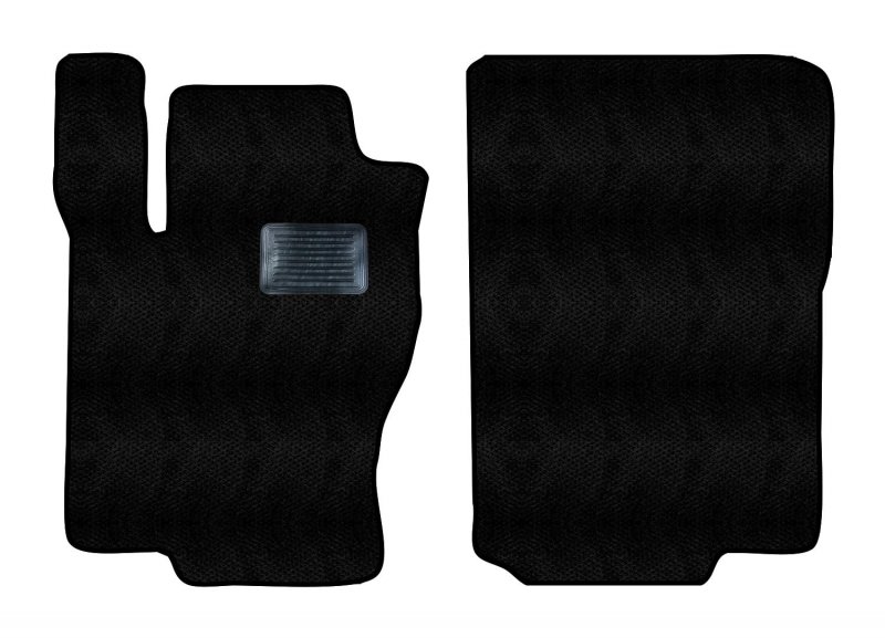 Carpet Front Floor Mats Black For Mercedes-benz Ml550 2014 2013 2012 Includes Heel Pad