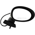 Fits 06-15 Mazda Mx-5 Miata Right Passenger Mirror Power Unpainted Black No Heat