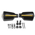 Motorcycles Windproof Handling Guard Of Universal Windshield For Against Cold Winter Climate Most The Handlebars Nylon Plastic