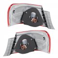 Gxywady A Pair Tail Lights Turn Signal Reverse Brake Rear Lamp Replacement For 2007 2008 2009 Toyota Camry Left And Right Side