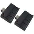 2 Pack Garage Door Remote Opener 315mhz For Liftmaster 1345 1355 3220 3240 3800 Chamberlain Craftsman And Raynor Black