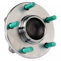 Ocpty Wheel Hub Bearings Rear 5 Lugs Fit For 2004 Mazda 3 2005-2009 I 2007-2009speed S 2005 Mazda Sp23 Compatible 512348 Pack