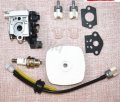 Zpshyd Srm225 Gt225 Pas225 Carburetor Kit Set With Air Filter Fuel Line Replacement For Zama Rbk93 Echo 
