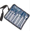Vimcw01m Metric Midget Comb Wrench Set 4-9 Mm Chrome Vanadium Steel Polished Flat Head Mechanical Tools Black 