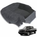 Labwork Driver Bottom Cloth Seat Cover Bucket Replacement For Chevy Silverado 2003-2006 Dark Grey