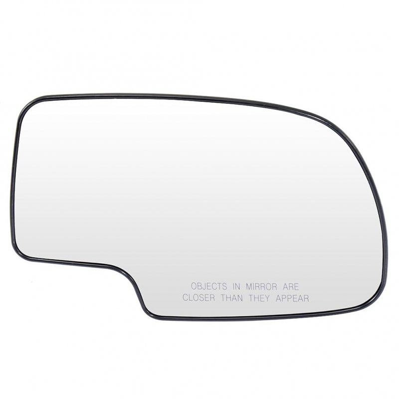 Passenger Side Exterior Mirror Replacement Glass With Non-heated For 1999-2007 Chevy Silverado Pickup 2000-2006 Suburban