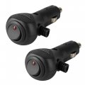 12v Dc Car Cigarette Lighter Cable Adapter Plug With Led On Off Switch 2 