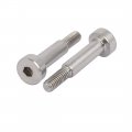 Uxcell 10pcs 304 Stainless Steel Hex Socket Shoulder Bolt 5mm Dia 16mm Length M4 Thread