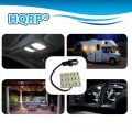 Hqrp Ba15s Bayonet Base 9 Leds Smd Bulb White Led Panel Dome Light Lamp Auto Interior Reading Plate Roof Ceiling Map For 93