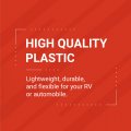 Trim-lok Drip Rail White 1 2a Height 25a Length A Pvc Plastic Rain Gutter For Cars Vans And Rvs Easy To Install Flexible