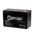 Mighty Max Battery Altronix Al600ulm 12v 9ah Lead Acid Brand Product 
